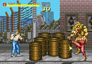 Скриншот игры Final Fight CD